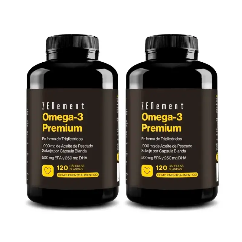 Zenement Omega-3 Premium, Pack 2 x 120 Softgels