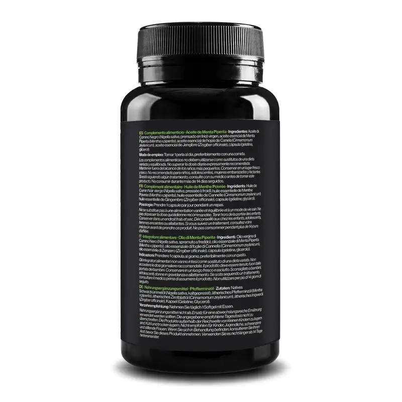 Zenement Huile de Menthe Poivrée Piperita, 120 softgels - Image 3